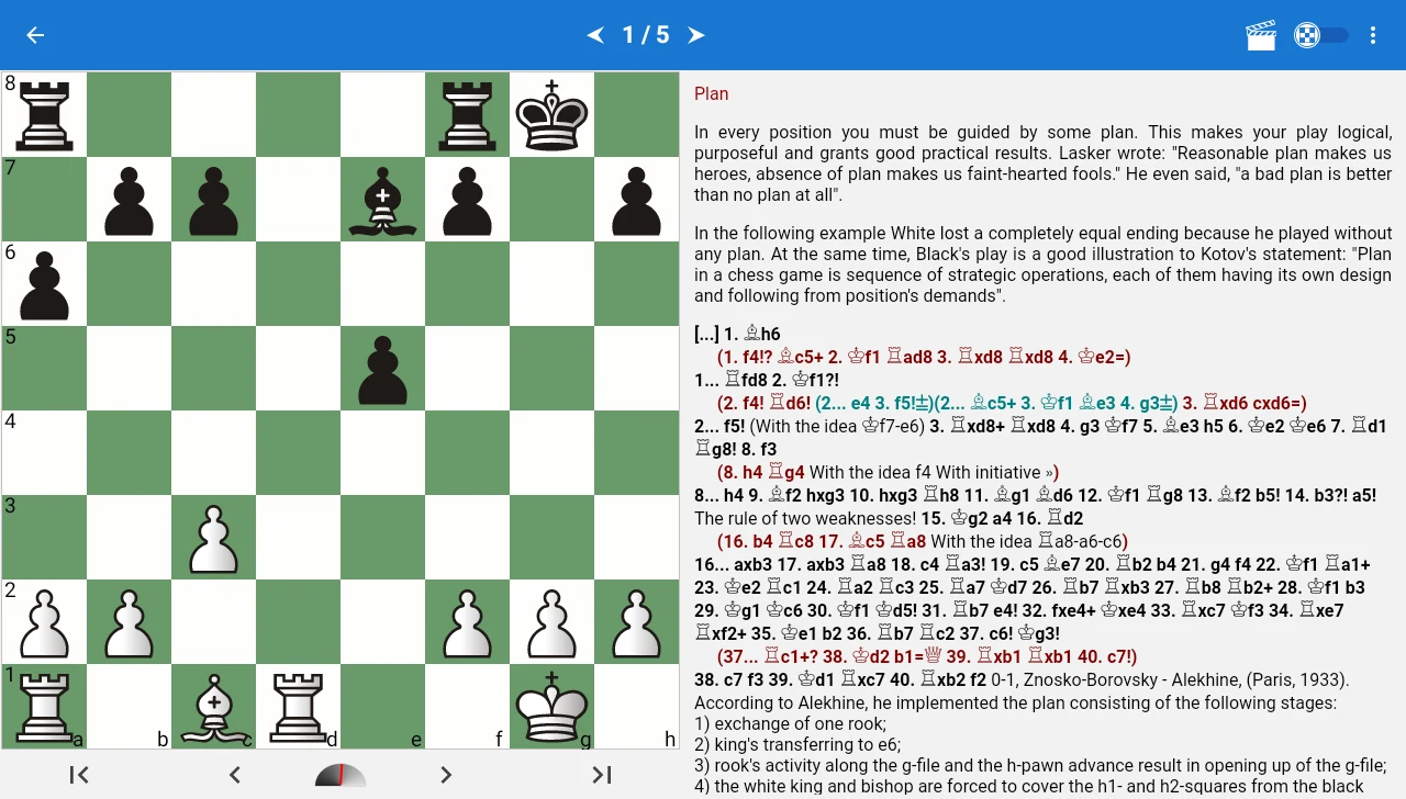 Chess Strategy (1800-2400) screenshot
